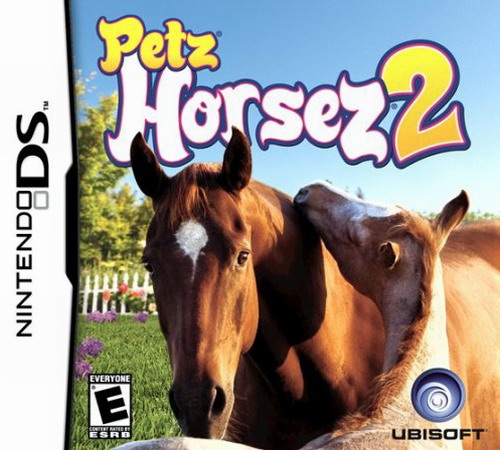 Petz Horsez 2 box art for Nintendo DS
